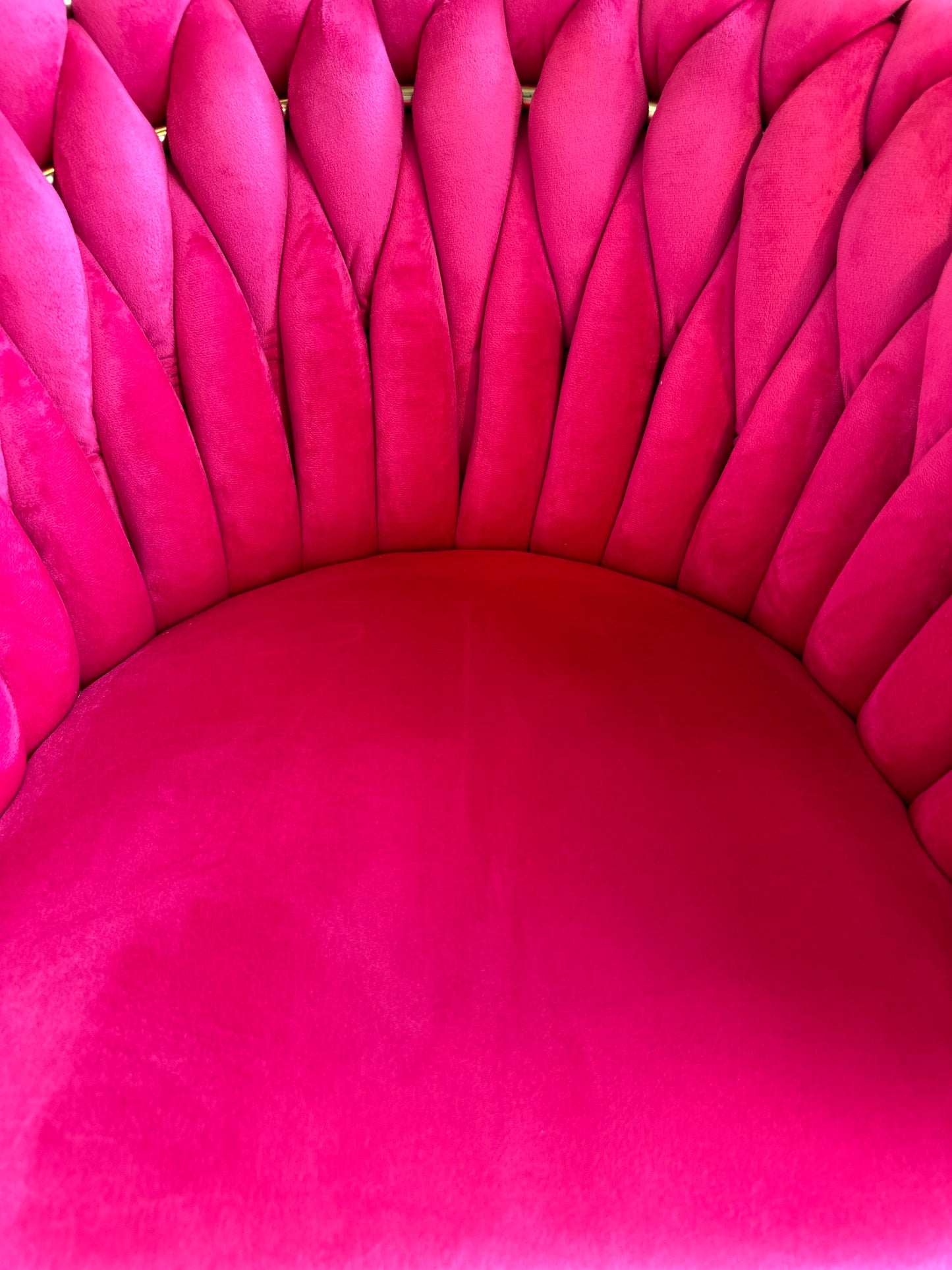 Chaise "ONDA" en Tissu (Plusieurs coloris disponibles)