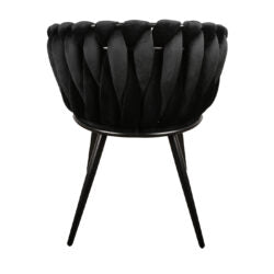 Chaise "ONDA" en Tissu (Plusieurs coloris disponibles)