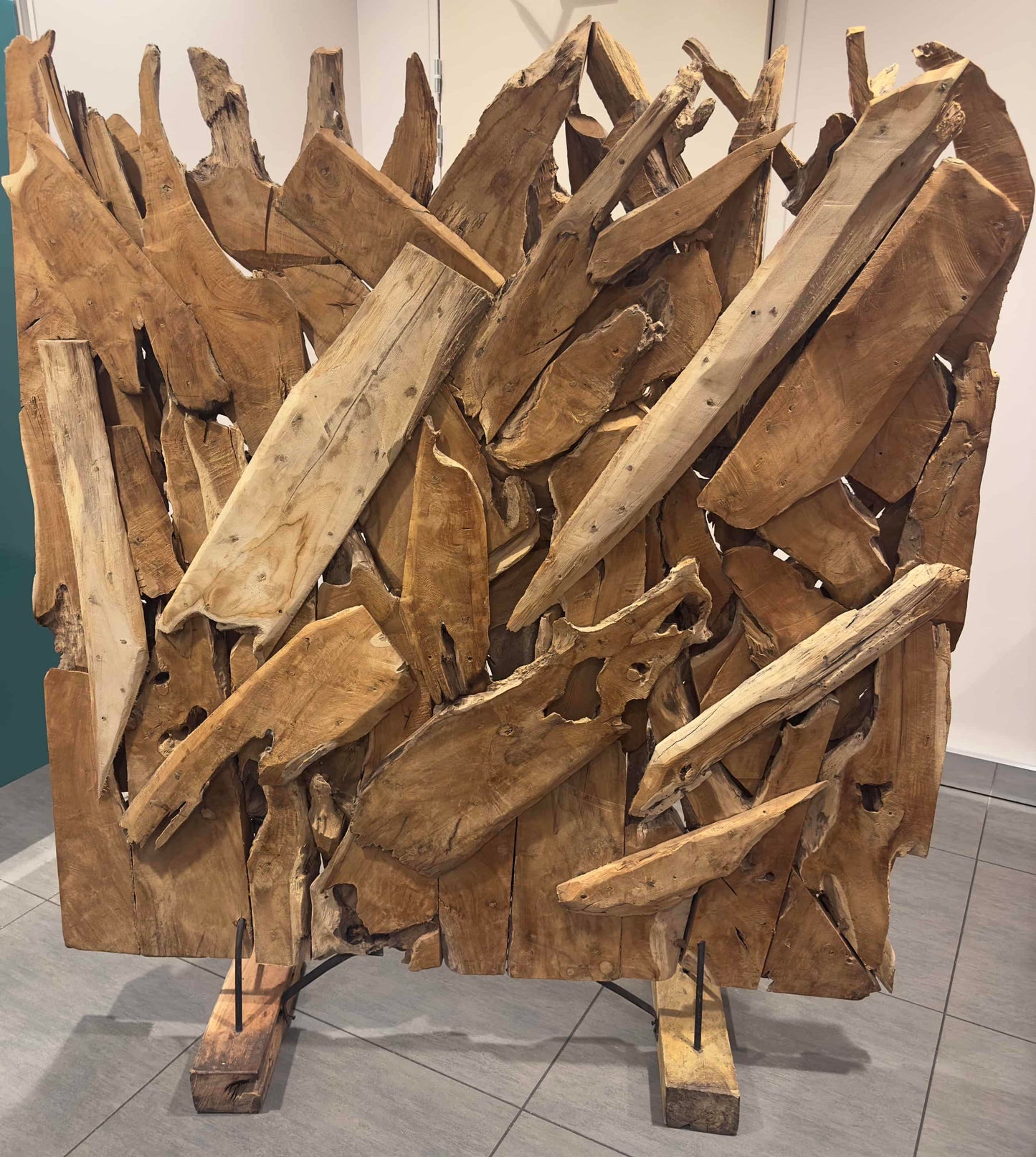 Séparateur en bois flotté - meuble-ebeniste.com devient meuble-ebeniste.fr