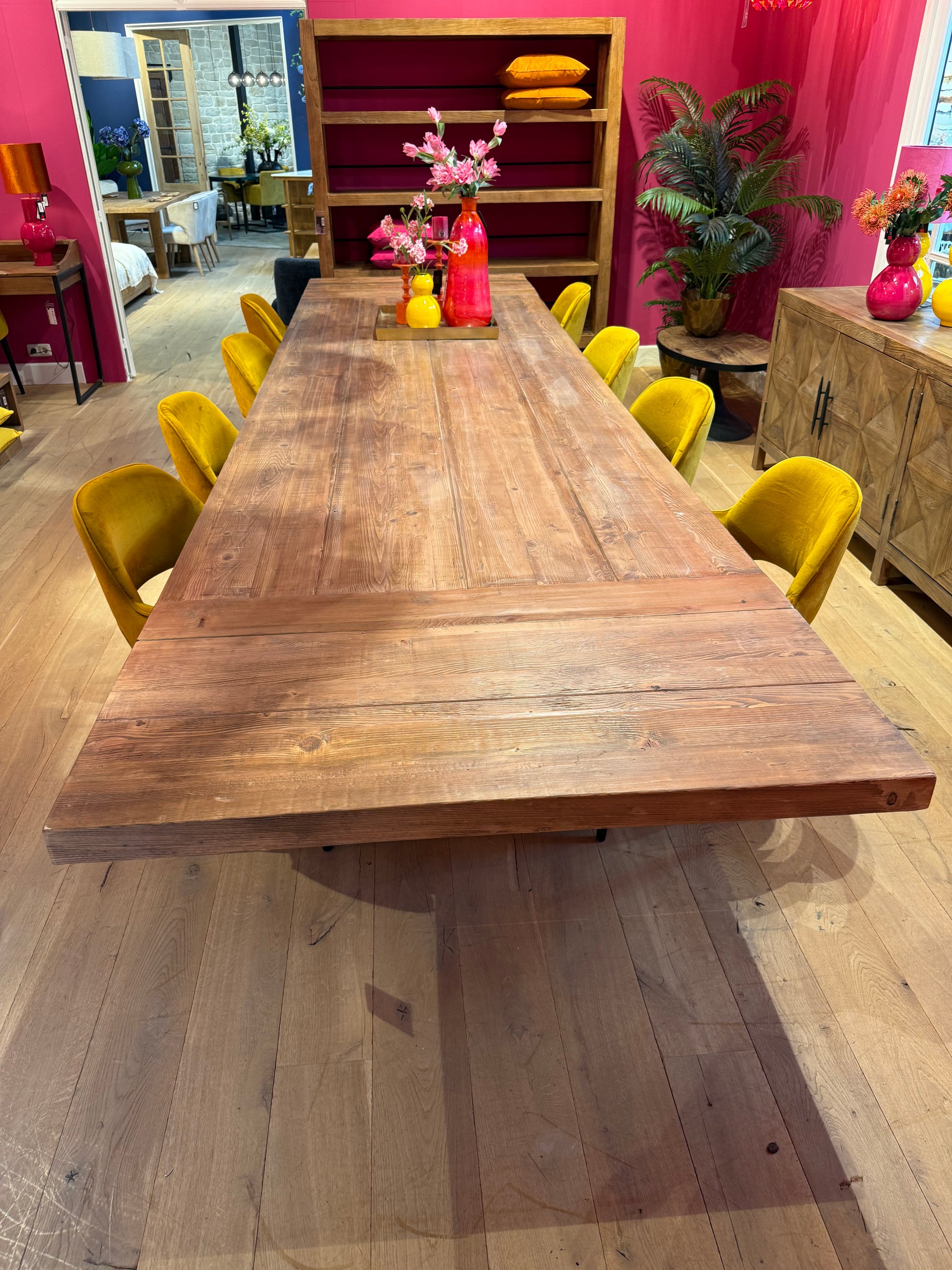 Table monarque royale en chêne massif - LANCELOT - meuble-ebeniste.com devient meuble-ebeniste.fr