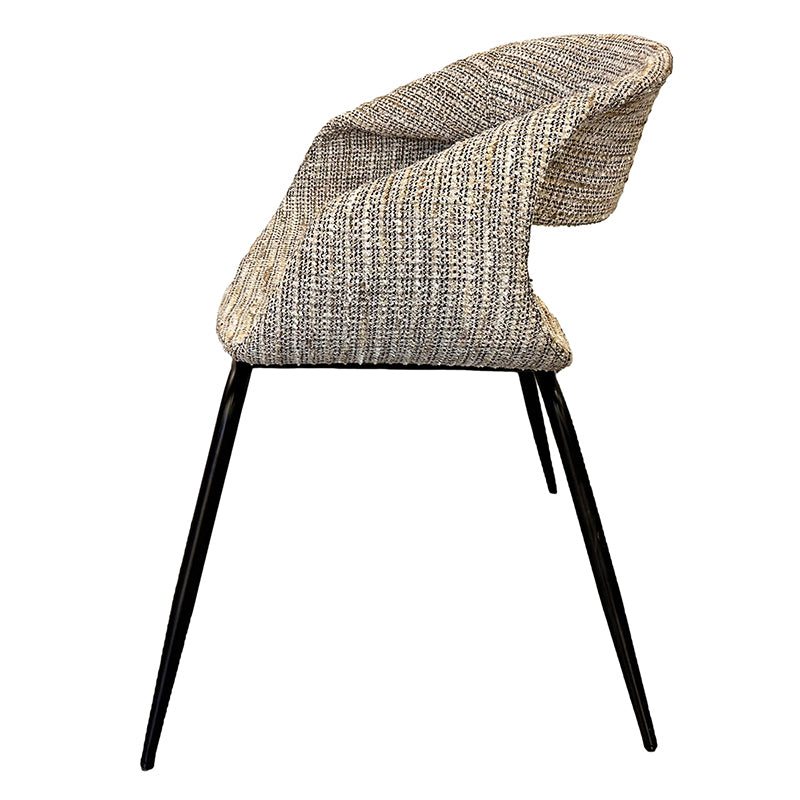 Fauteuil Design en Tissu "OCEANO" | Meuble Ébéniste