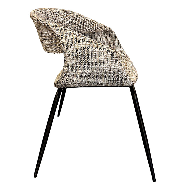 Fauteuil Design en Tissu "OCEANO" | Meuble Ébéniste