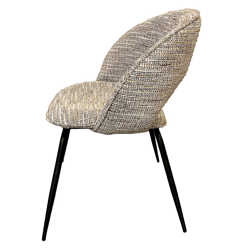 Chaise Design en Tissu ou Alcantara "SOGNO" | Meuble Ébéniste