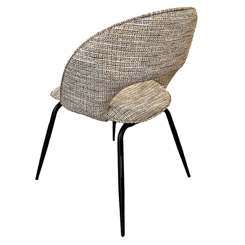 Chaise Design en Tissu ou Alcantara "SOGNO" | Meuble Ébéniste