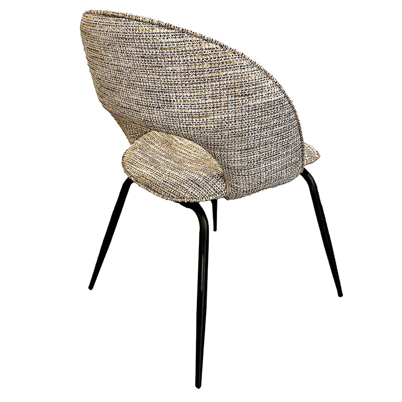 Chaise Design en Tissu ou Alcantara "SOGNO" | Meuble Ébéniste