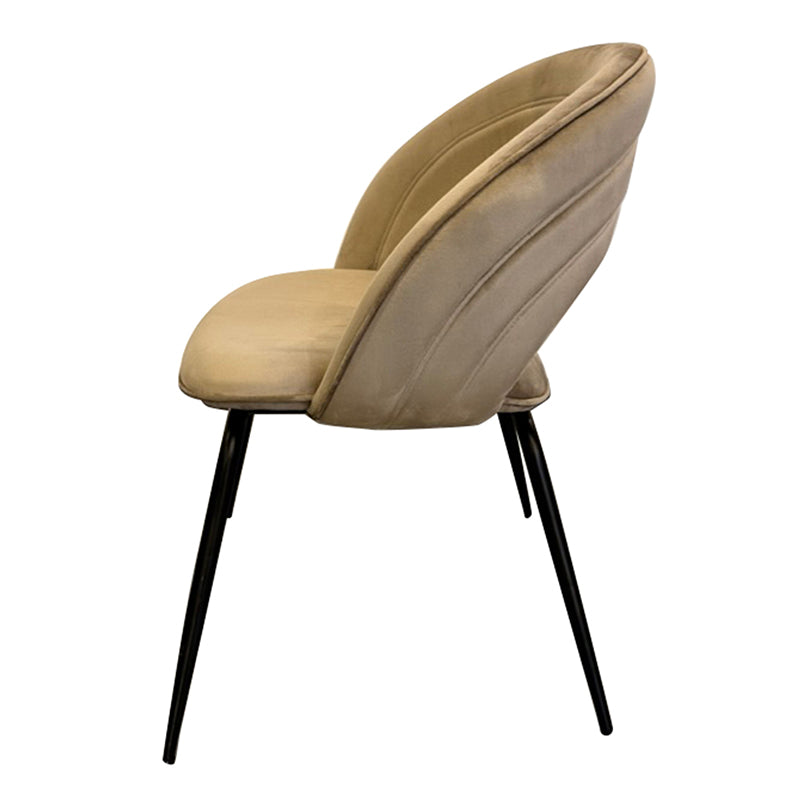 Chaise Design en Tissu ou Alcantara "SOGNO" | Meuble Ébéniste