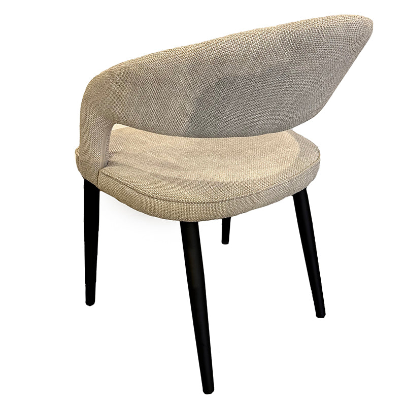 Chaise Design en Tissu Ignifuge "ZANNA" | Meuble Ébéniste