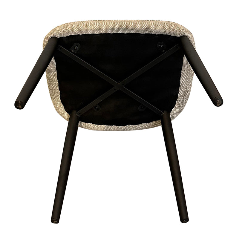 Chaise Design en Tissu Ignifuge "ZANNA" | Meuble Ébéniste