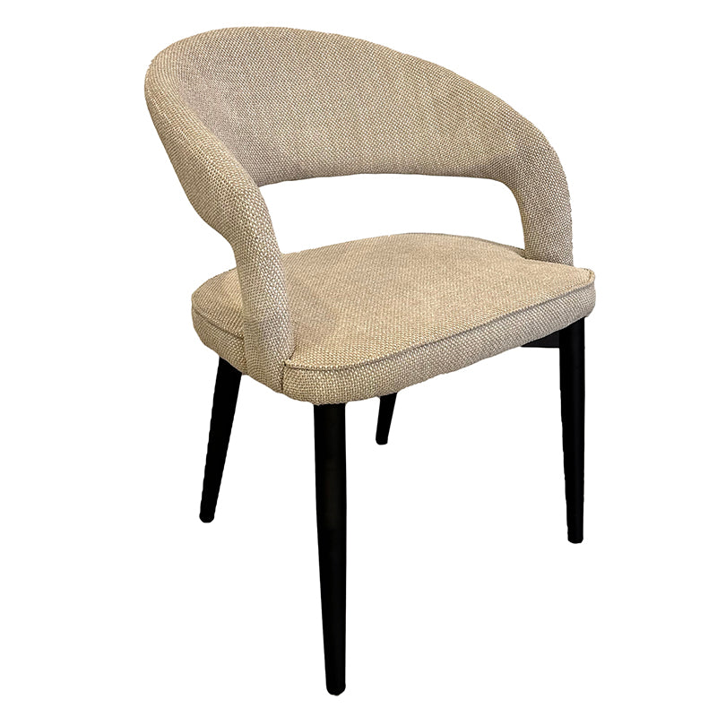 Chaise Design en Tissu Ignifuge "ZANNA" | Meuble Ébéniste