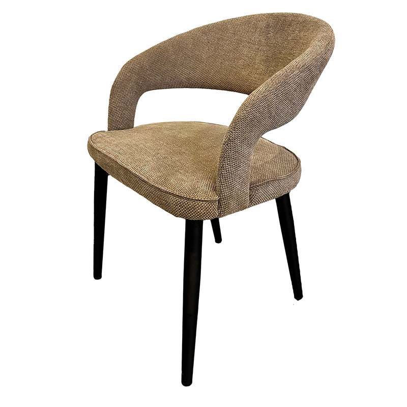 Chaise Design en Tissu Ignifuge "ZANNA" | Meuble Ébéniste