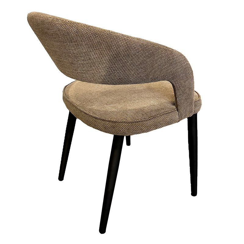 Chaise Design en Tissu Ignifuge "ZANNA" | Meuble Ébéniste