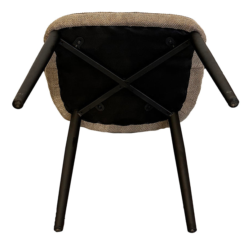 Chaise Design en Tissu Ignifuge "ZANNA" | Meuble Ébéniste