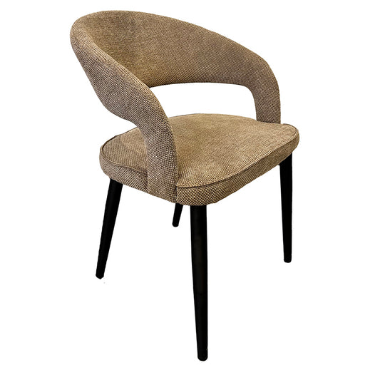 Chaise Design en Tissu Ignifuge "ZANNA" | Meuble Ébéniste