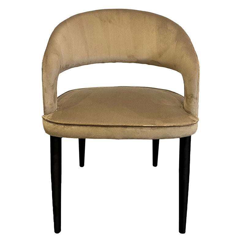 Chaise Design en Tissu Ignifuge "ZANNA" | Meuble Ébéniste