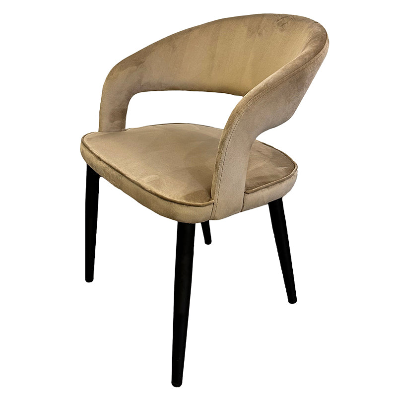 Chaise Design en Tissu Ignifuge "ZANNA" | Meuble Ébéniste
