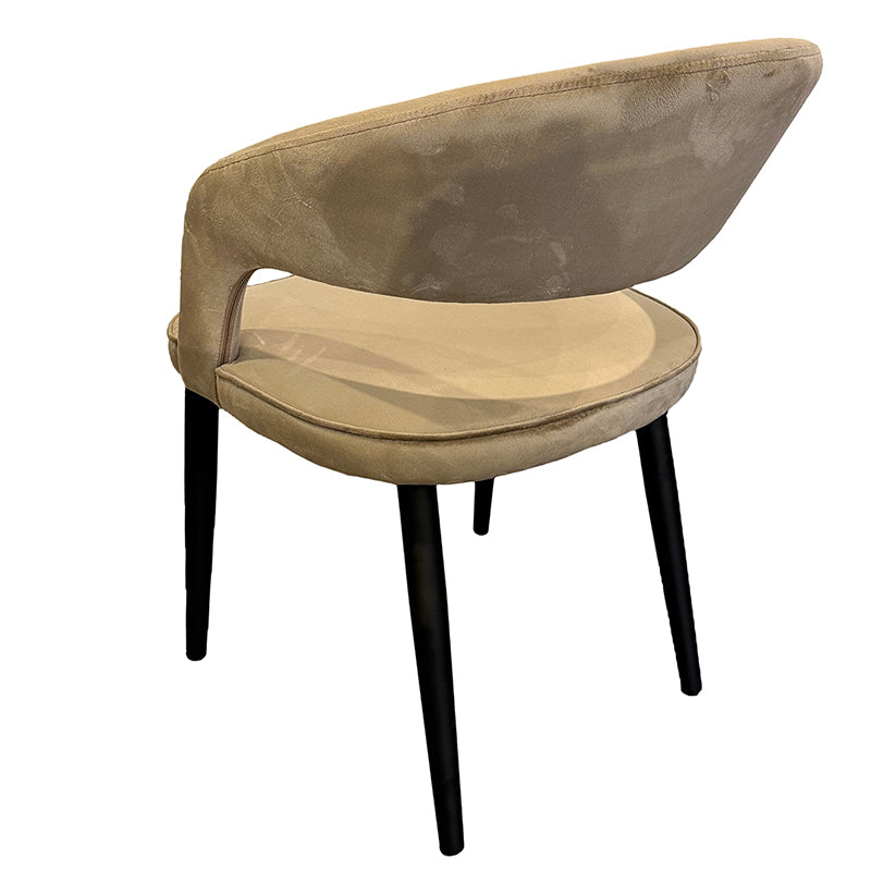 Chaise Design en Tissu Ignifuge "ZANNA" | Meuble Ébéniste