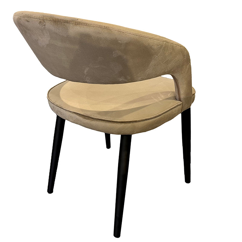 Chaise Design en Tissu Ignifuge "ZANNA" | Meuble Ébéniste