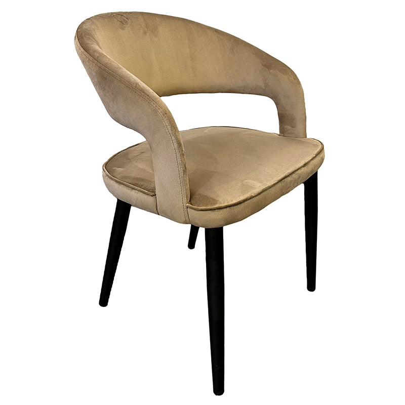 Chaise Design en Tissu Ignifuge "ZANNA" | Meuble Ébéniste