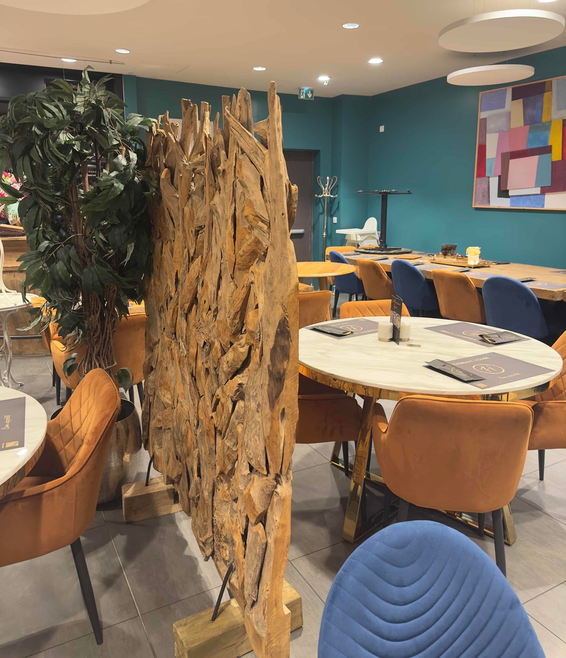 Séparateur en bois flotté - meuble-ebeniste.com devient meuble-ebeniste.fr