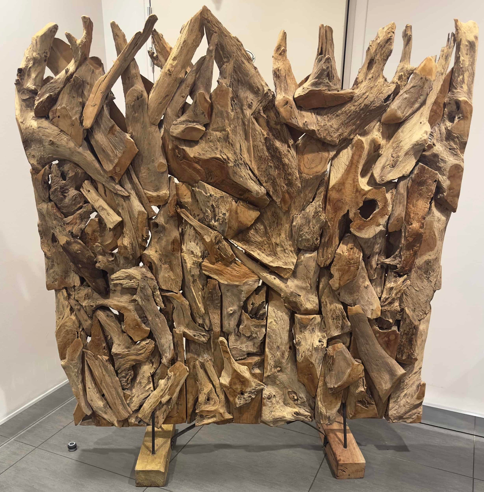 Séparateur en bois flotté - meuble-ebeniste.com devient meuble-ebeniste.fr