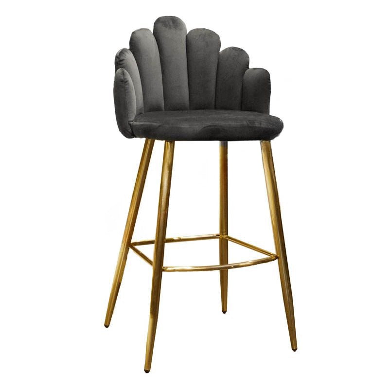 Tabouret de Bar x2 "Natura Prestige" Luxe Beige Naturel