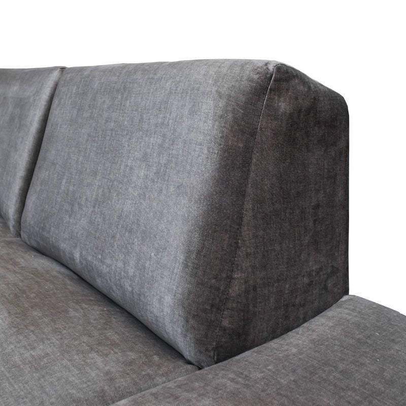 Le Nébulis - Sofa lounge gris en tissu