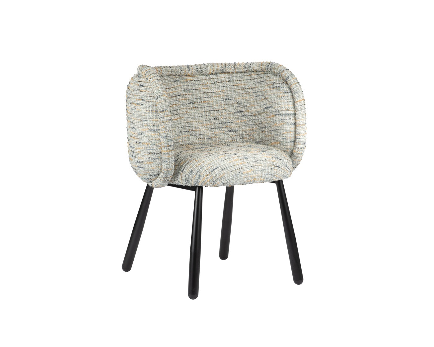 Fauteuil Cocon avec Accoudoirs "NUVOLA" - Confort Enveloppant
