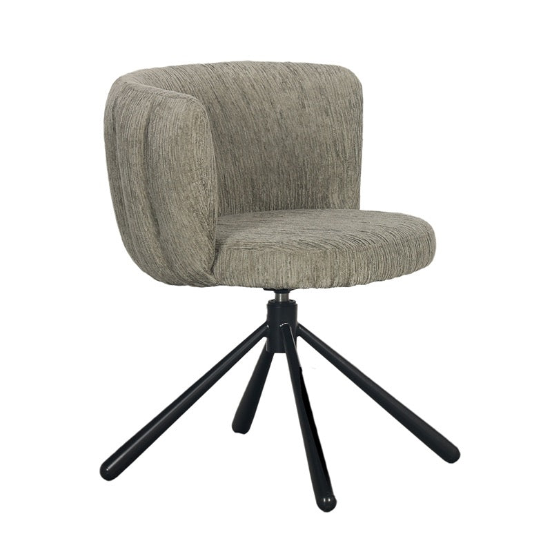 Chaise Pivotante Design "CORALLIA" avec Assise Coque