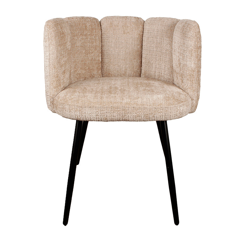 Chaise en Tissu ou Alcantara "GRANDEMANO"