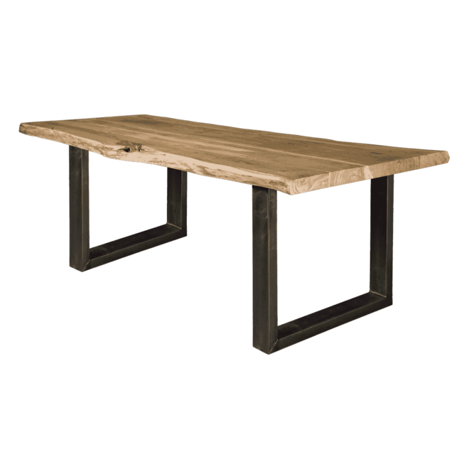 Table en Acacia Massif "RAPALLO" | Meuble Ébéniste