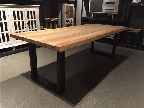 Table en Acacia Massif Naturel "SORRENTO" | Meuble Ébéniste