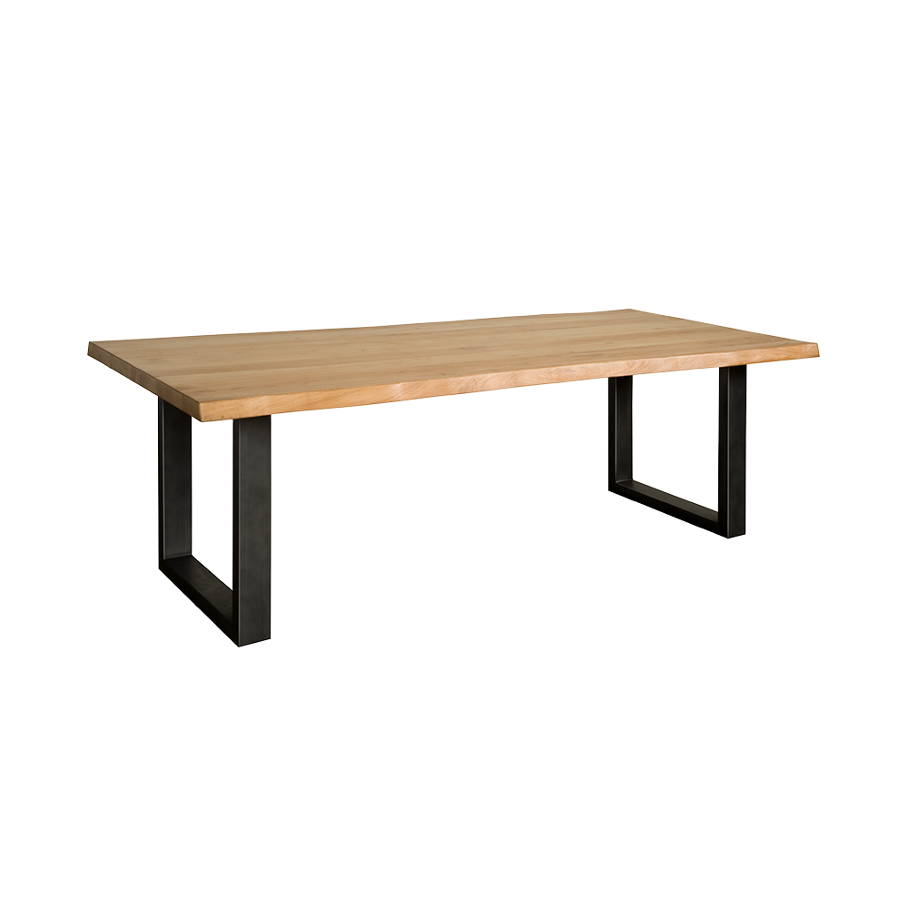 Table en Acacia Massif Naturel "SORRENTO" | Meuble Ébéniste