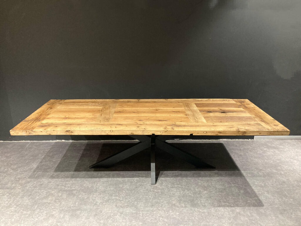 Table de Ferme en Vieux Chêne Massif sur Mesure | Meuble Ébéniste