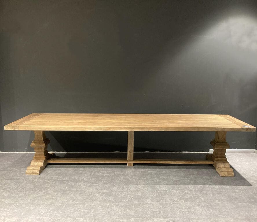 Table Monastère en Chêne Massif sur Mesure | Meuble Ébéniste