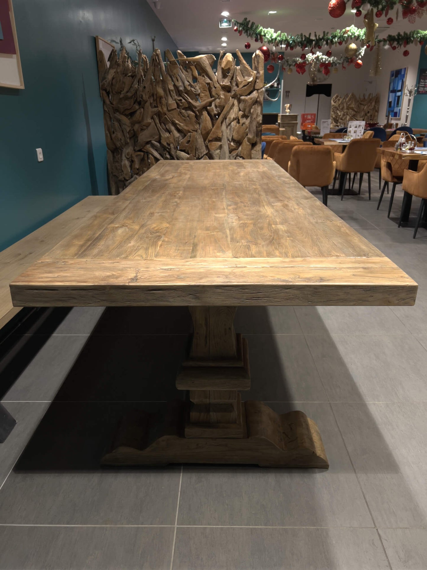 Table Monastère en Chêne Massif sur Mesure | Meuble Ébéniste