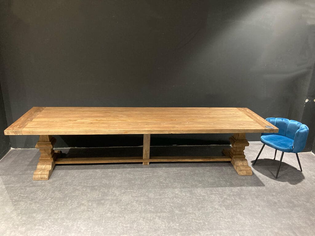 Table Monastère en Chêne Massif sur Mesure | Meuble Ébéniste