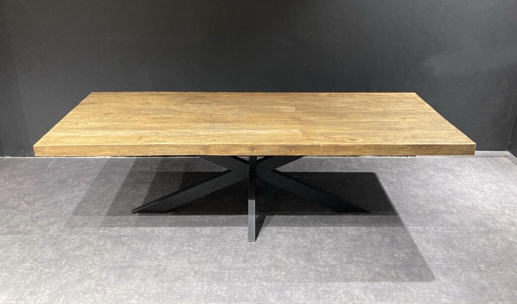 Table en Teck Massif 9 cm sur Mesure | Meuble Ébéniste