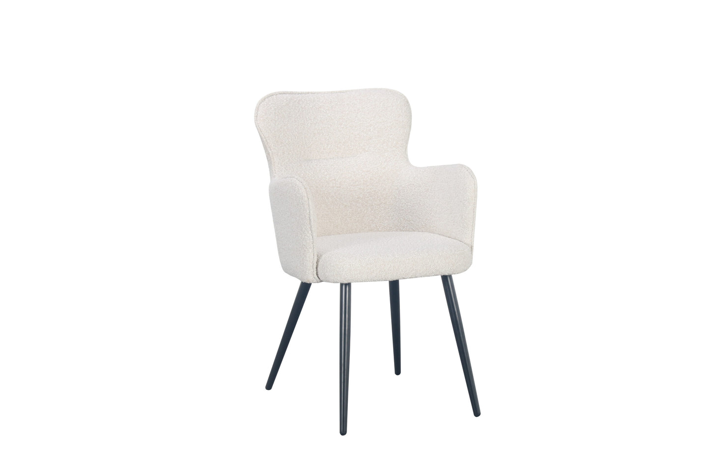 Chaise avec Accoudoirs en Tissu "AQUILA" | Meuble Ébéniste