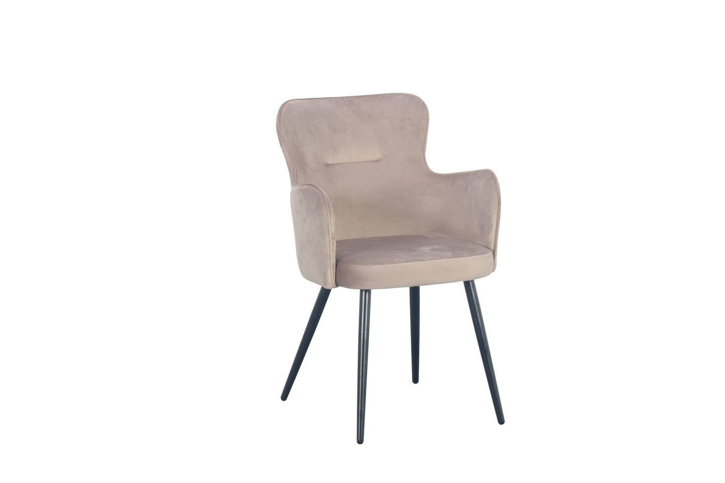 Chaise avec Accoudoirs en Tissu "AQUILA" | Meuble Ébéniste