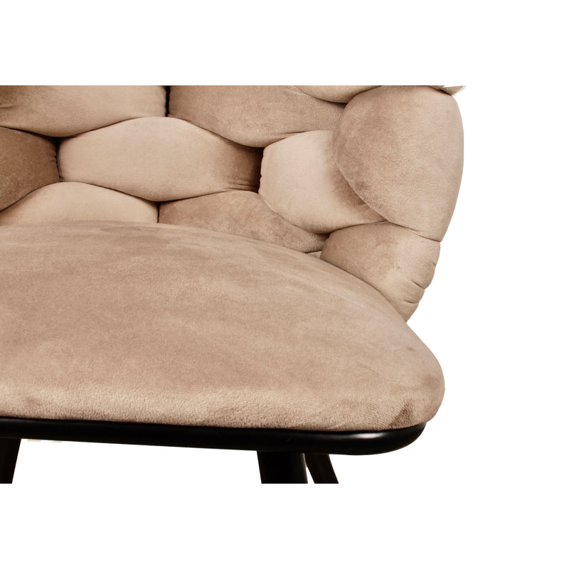 Chaise de Table Design en Alcantara "CIOTTOLO" | Meuble Ébéniste