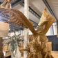 Sculpture animale artisanale en bois flotté
