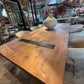 Table bois massif pieds U apparents - 300 X 120 CM - meuble-ebeniste.com devient meuble-ebeniste.fr