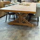Table monarque royale en chêne massif - LANCELOT - meuble-ebeniste.com devient meuble-ebeniste.fr