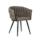 Chaise "ONDA" en Tissu (Plusieurs coloris disponibles)