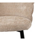 Chaise de Bar "LUXORA" avec Dossier en Tissu Tissé
