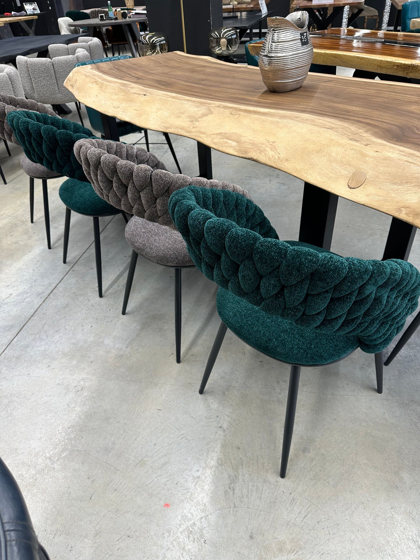 Lot de 2 chaises esprit Design - SPIRALE