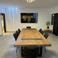 Table bois massif pieds U apparents - 240 X 100 CM