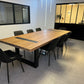 Table bois massif pieds U apparents - 240 X 100 CM