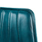 Chaise metal cuir turquoise - TURCHINO