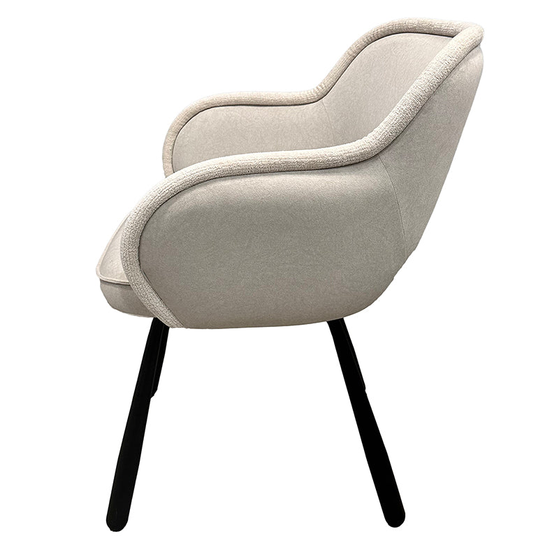 Chaise tissu confortable et enveloppante - JUMBO